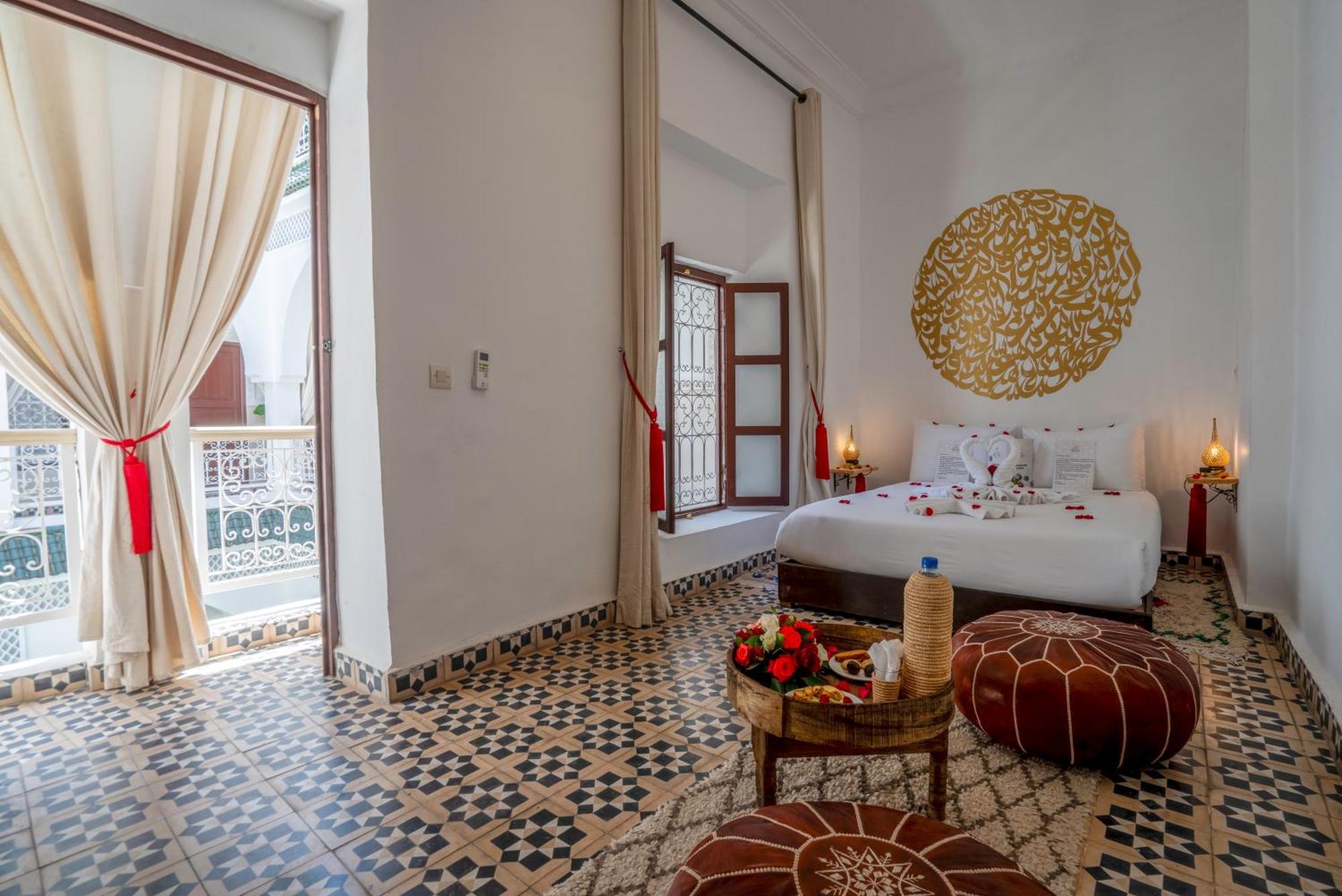 Riad Les Cornes De Gazelle Marrakesch Exterior foto